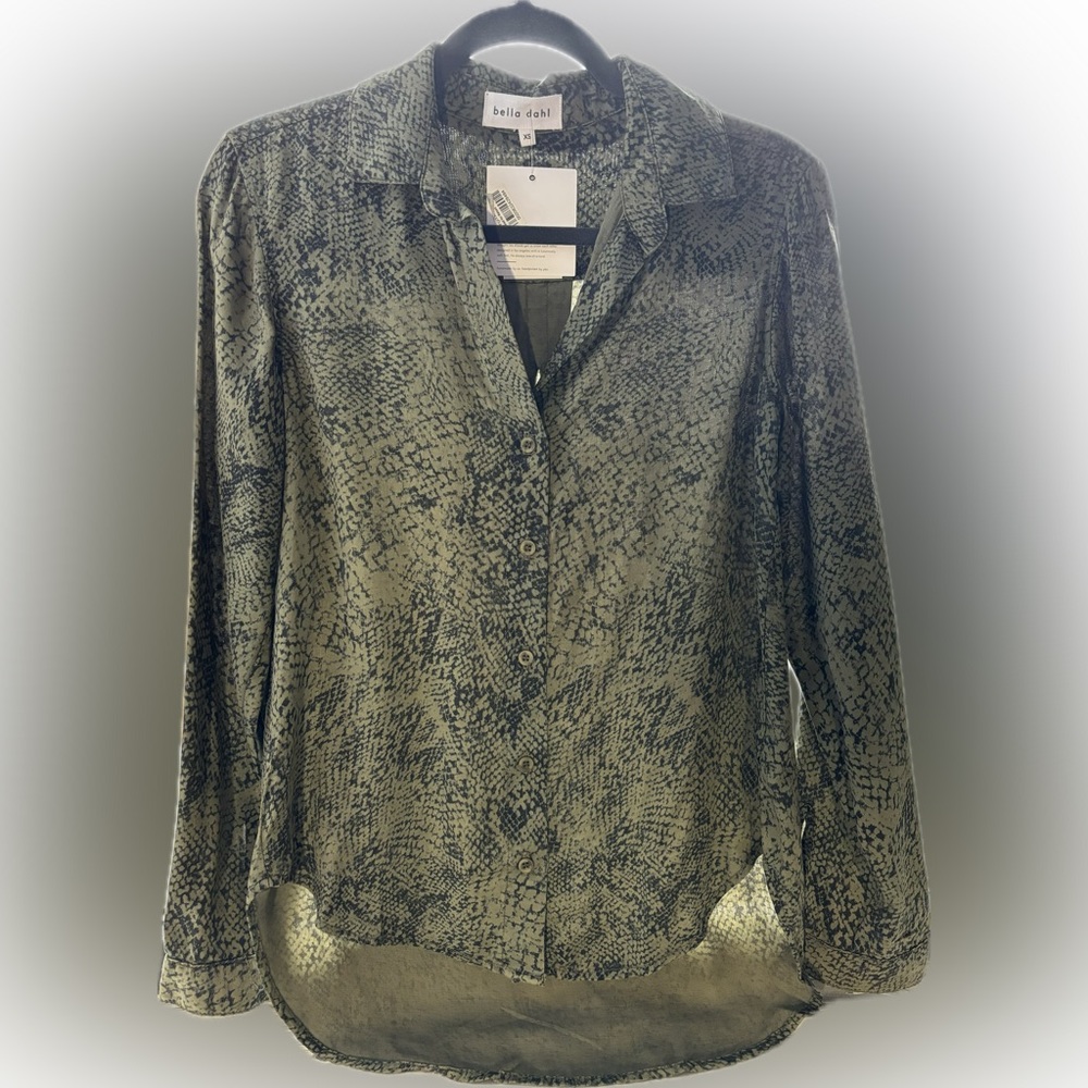 Bella Dahl - Cactus Snake Blouse (XS)